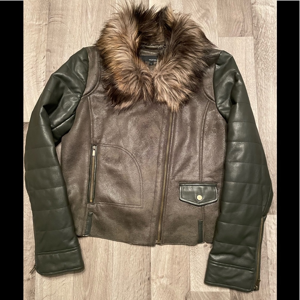 Wilson’s ladies large Leather Jacket